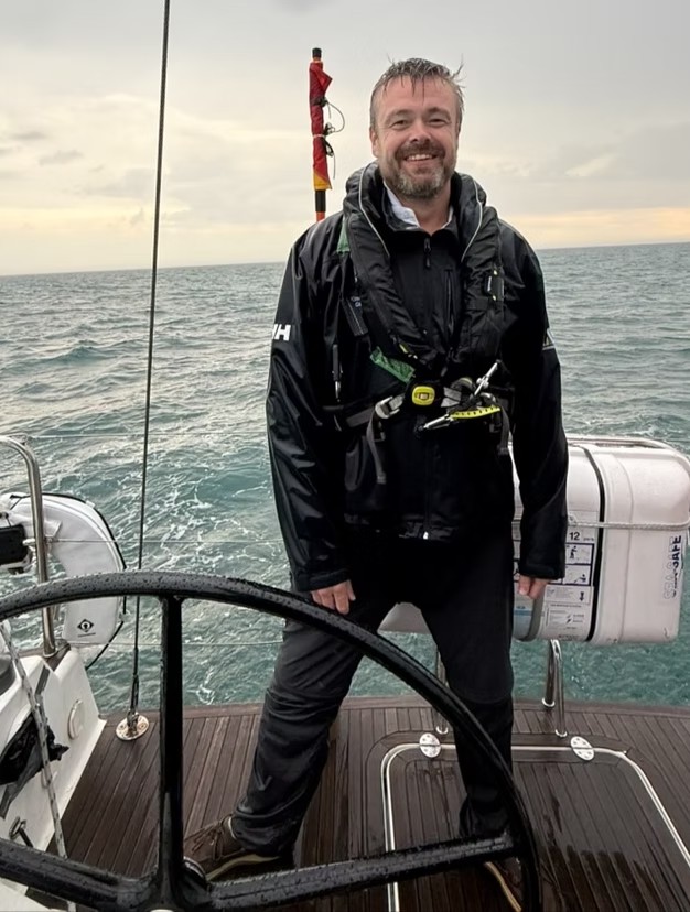 Steven Clark sailing
